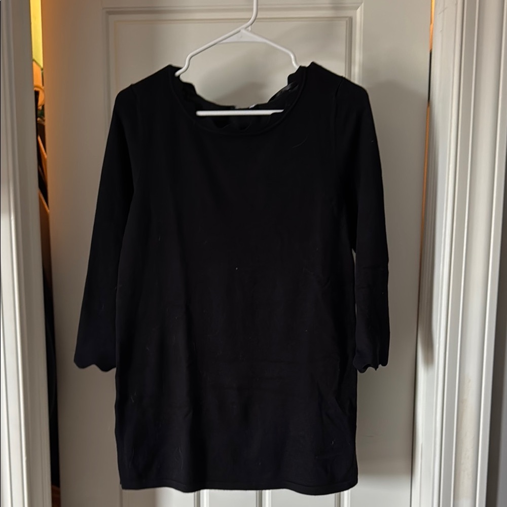 Cable & Gauge Black Knit Top NWT Women’s size small